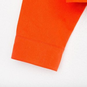 Рубашка для девочки джинсовая, укороченная KAFTAN 38 (146-152 см), цвет оранжевый