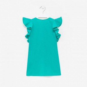 Платье для девочки «Гаяне-4», цвет зелёный, рост 110 см