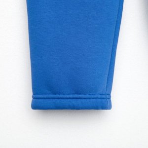 Костюм детский (худи, брюки) MINAKU: Basic Line KIDS, oversize, синий, рост