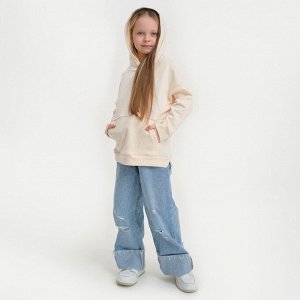 Худи детское KAFTAN Basic line 30 (98-104 см), бежевое