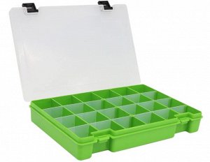 Коробка для мелочей TRIVOL тип 7, 6 съёмных перегородок, 24 ячейки, 274*188*45 мм