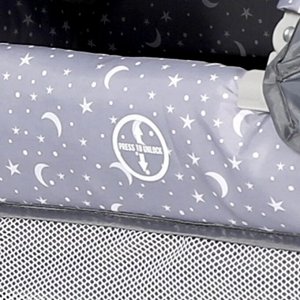 Кровать-манеж Lorelli Moonlight 2 (Серый / Grey Fun 2140)