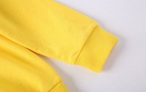 Кофта детская, принт "Черепашки Ниндзя", цвет желтый