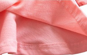 Платье для девочки, длинный рукав, принт "Роблокс", с капюшоном, цвет розовый