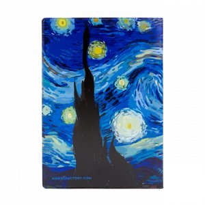 Обложка для паспорта ""Ван Гог"" Звездная ночь