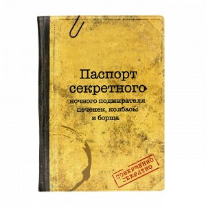 Обложка для паспорта ""Паспорт секретного""