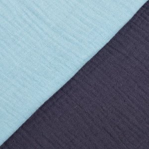 Набор пелёнок муслиновых Крошка Я &quot;Ecoblue&quot; 135х100см, 2шт, 100 % хлопок