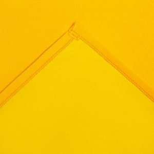 Полотенце уголок детское, размер 90х90, цвет желтый, махра, 100% хлопок