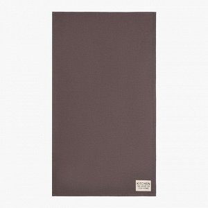 Полотенце Этель Kitchen 40х73 см, цвет серый, 100% хлопок, саржа 220 г/м2