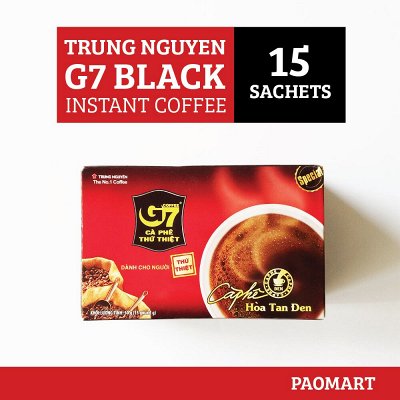 Чистый черный G7. Любимый кофе в удобной миниупаковке.