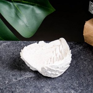 Подставка для мелочей «Крылья ангела», гипс, 6.5x8x3.5 см