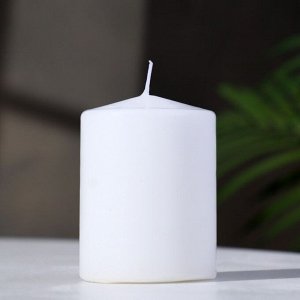 Свеча - цилиндр ароматическая "Белая лилия", 5,6х8 см