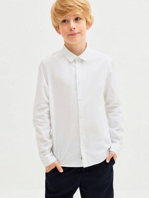 20140280123 (белый) Рубашка детская