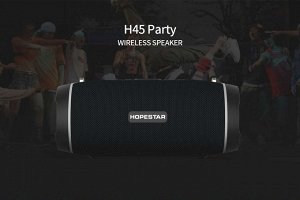 Портативная беспроводная колонка Hopestar H45 Party портативная колонка (Bluetooth, TWS, MP3, AUX, Mic)