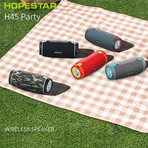 Портативная беспроводная колонка Hopestar H45 Party портативная колонка (Bluetooth, TWS, MP3, AUX, Mic)