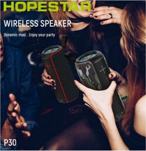 Портативная беспроводная колонка Hopestar P30 портативная колонка (Bluetooth, TWS, MP3, AUX, Mic)