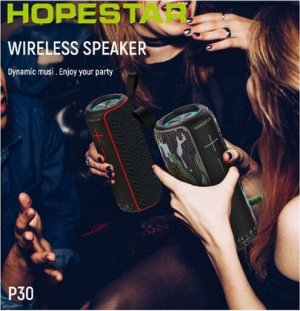 Беспроводной динамик Hopestar P30 портативная колонка (Bluetooth, TWS, MP3, AUX, Mic)