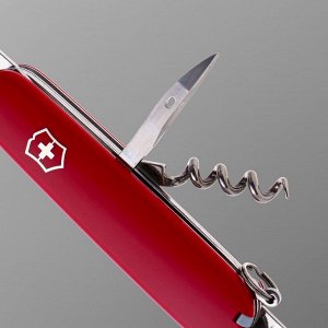 Нож перочинный VICTORINOX Camper, 91 мм, 13 функций, красный
