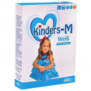 KM-W400 Стиральный порошок Бархiм/Бархим для детского белья Kinders-M Wei  400 г. Машинная и ручная стирка