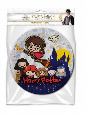 295518 Набор бумажных тарелок ND Play Harry Potter 180 мм 6 штук