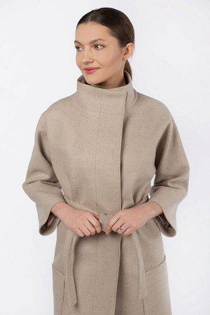 Империя пальто 01-11086 Пальто женское демисезонное (пояс)