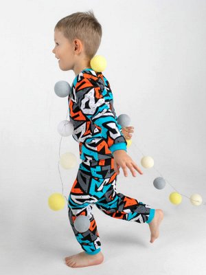 Колючий - детская пижама с начесом