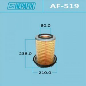 Воздушный фильтр A-519 "Hepafix"