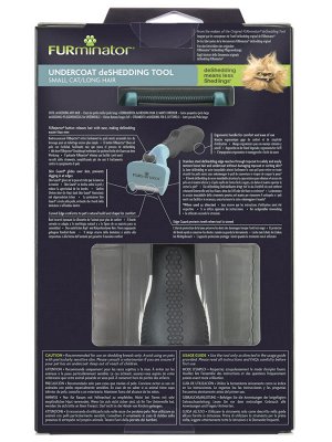 Фурминатор FURminator S для маленьких кошек c длинной шерстью