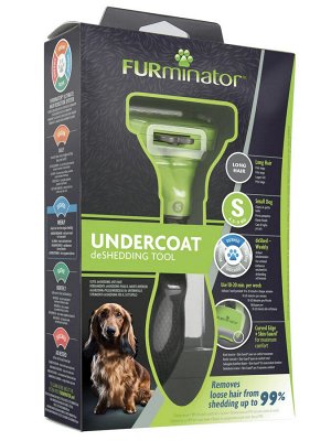 Фурминатор FURminator S для мелких собак с длинной шерстью