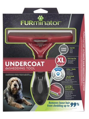 Фурминатор FURminator XL для гигантских собак с длинной шерстью