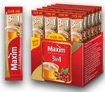 MAXIM Напиток кофейный натуральный растворимый сублимированный 3в1 “Ориджинал” 24 стика по 12 грамм
