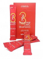 MASIL 3 Salon Hair CMC Shampoo 8ml / Восстанавливающий профессиональный шампунь с керамидами
