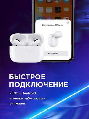 Наушники беспроводные Pods Pro с шумоподавлением/ Bluetooth наушники/ чип Airoha