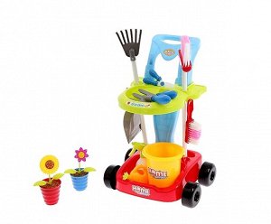 Игровой набор "Садовник"/Детский игровой модуль на колесах