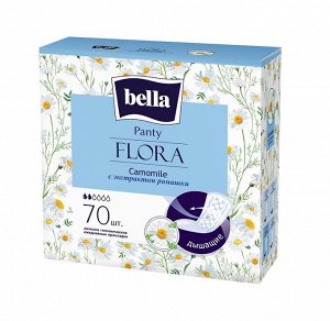 Прокладки ежедневные Bella Flora Camomile, 70 шт./уп. (с экстрактом ромашки)