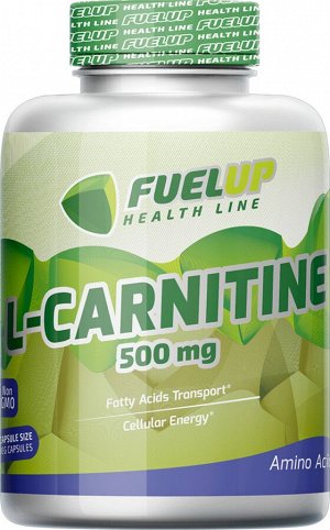 FuelUp L-Carnitine/Л-карнитин 500 мг. - 60 капсул