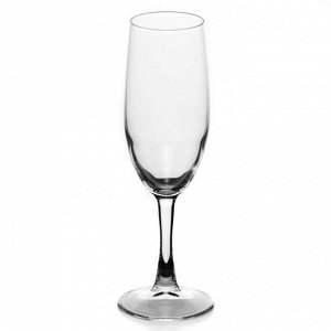 Набор бокалов для шампанского, 2 шт, 250 мл, стекло, КЛАССИК
