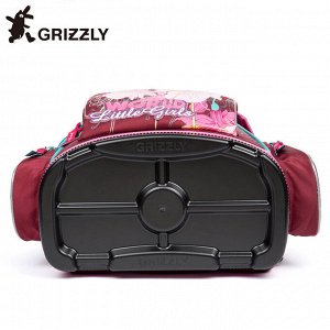 Школьный ранец Grizzly - Ортопедический, легкий с жесткой спинкой