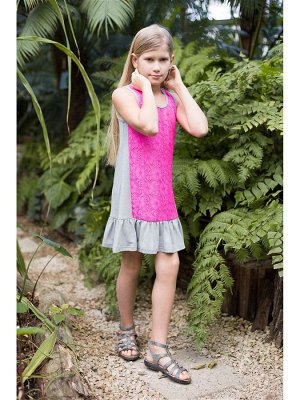 Платье трикотажное для девочек 152-160р Сладкие ягодки