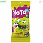 «Yota», драже «Хрустящий шарик со взрывной карамелью» Кислый лайм/клубника, 50 г