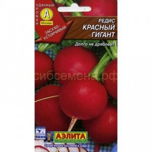 Редис Красный гигант (Аэлита)