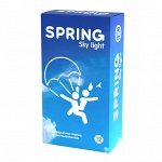 ПРЕЗЕРВАТИВЫ SPRING SKY LIGHT (ультратонкие) 12 шт.