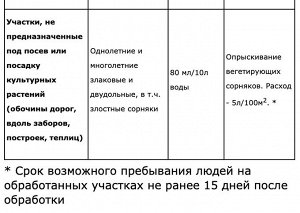 Ликвидатор 100мл от сорняков