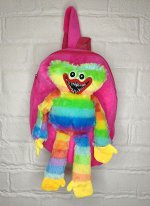Детский рюкзак радужный хаги ваги/Сумка детская с любимым персонажем