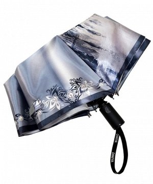 Зонт женский полуавтомат Романтик цвет Серый (DINIYA)