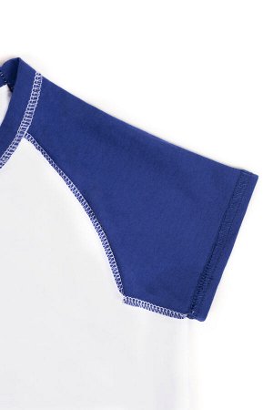 Костюм Варианты расцветки: белый
Ткань:  кулирка, Состав: 90% Хлопок 10% п/э
Уютный костюм для самых маленьких и немного постарше детишек. Футболка и шорты из приятного на ощупь материала кулирная гла