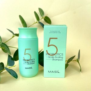 Глубокоочищающий шампунь с пробиотиками Masil 5 Probiotics Scap Scaling Shampoo, 150 мл