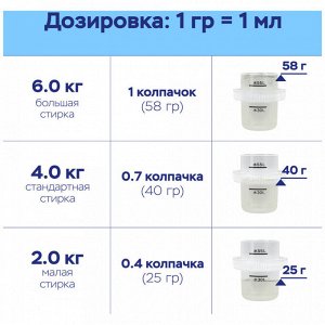 New Beads Концентрированный Гель Для Стирки С Кондиционером, С Ароматом Ландыша, 780 Гр.