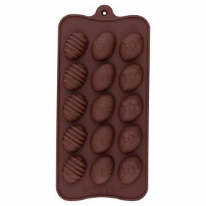 Форма для шоколадных конфет силиконовая &quot;Пасхальные сладости&quot;