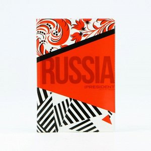 Обложка для паспорта Russian style, ПВХ